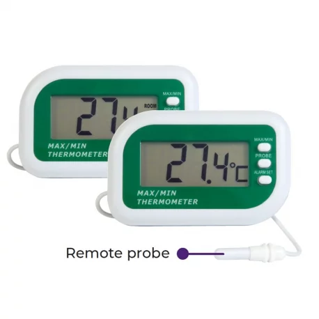 Digital max min alarm thermometer with internal & external sensors - Image 3