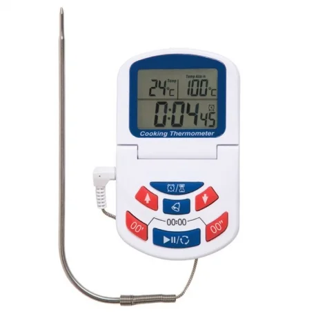 Digital oven thermometer and timer with clock - Image 4