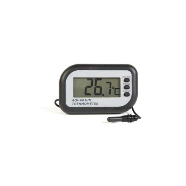 Aquarium thermometer alarm